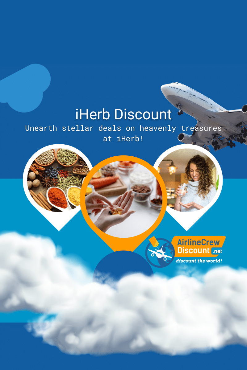 iHerb discount for airline crew