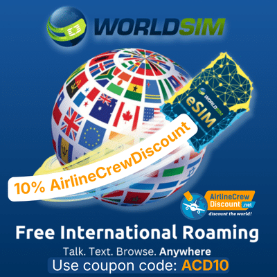 Worldsim 10% airlinecrewdiscount